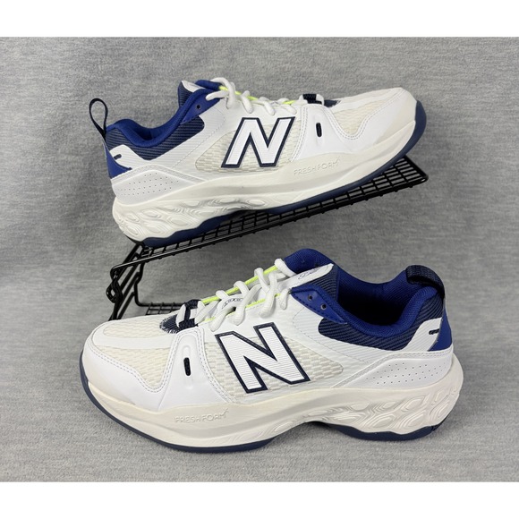 New Balance Other - New Balance X 1007 Tennis Sneakers Mens 7.5 White Blue Hard Court Pickleball
